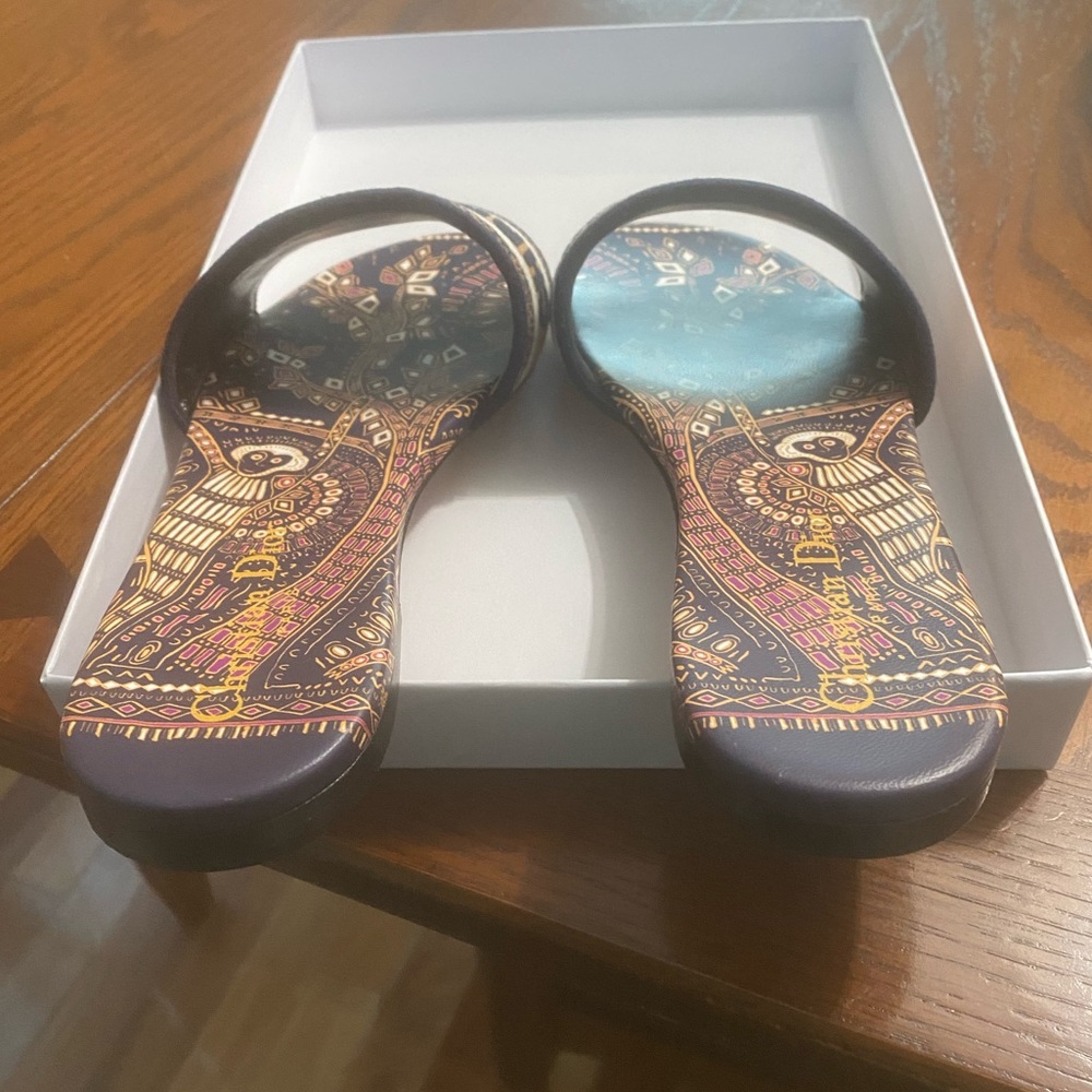 SOLD Christian Dior D-Way Animal Slide - Picture 4 of 6